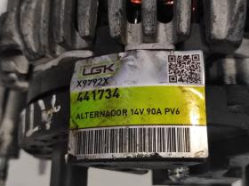 ALTERNADORES SEGUNDA MANO X9792X#44 - ALTERNADOR (14V 90A) RENAULT MEGANE II 1.9 DCI (2003-2009)