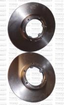 PISTONES Y CAMISAS DISCOS DE FRENO A - 2 DISCOS DE FRENO DELANTEROS ARO / DACIA / RENAULT